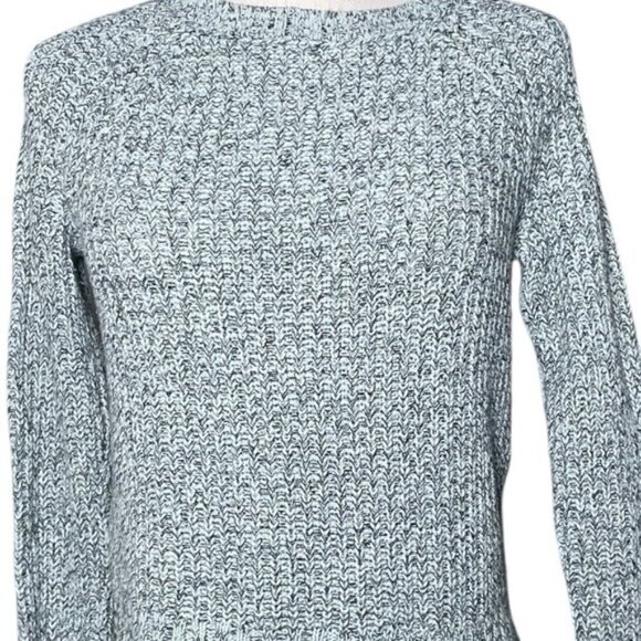 American Eagle XS Knit Sweater Fall Green Knitted Crop Tops Shirt Cottagecore AE - Picture 2 of 11